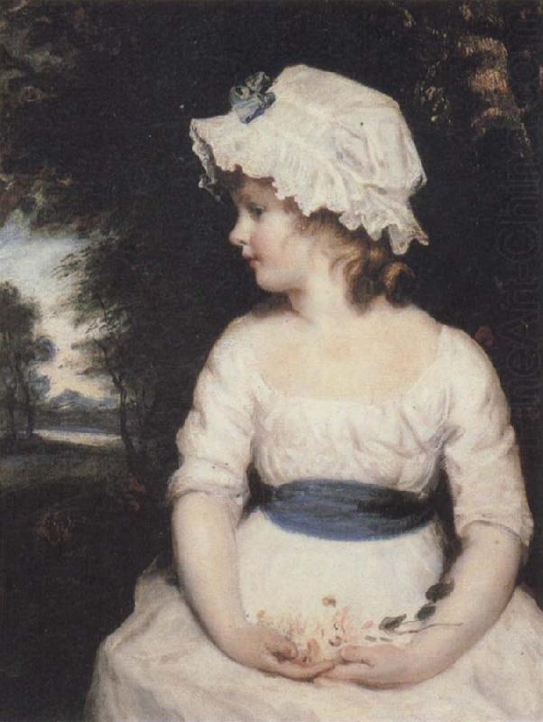 Sir Joshua Reynolds Simplicity Dawson china oil painting image